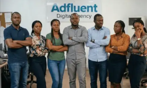 Team photo of Adfluent Digital Agency in Benin City Nigeria