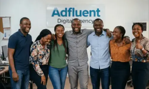 Creative marketing team at Adfluent Digital Agency Nigeria