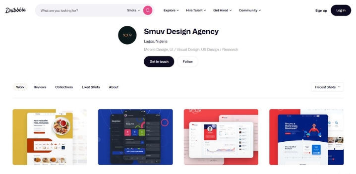 Smuv Creative Agency UI UX design Lagos focusing on product design, strategy, and user experience
