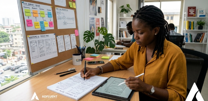 Top UX UI design companies in Lagos Nigeria creating modern digital experiences and website interfaces