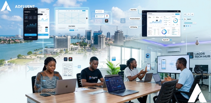 Top Ui Ux design companies in Lagos Nigeria creating modern digital experiences and website interfaces